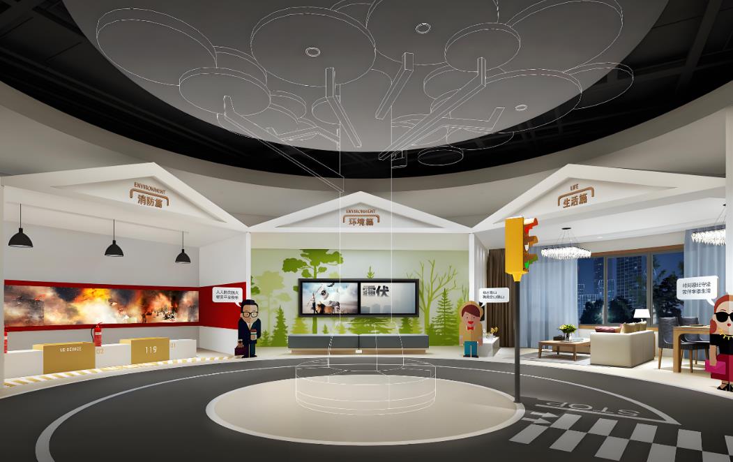 公司的展廳裝修記入哪個科目？