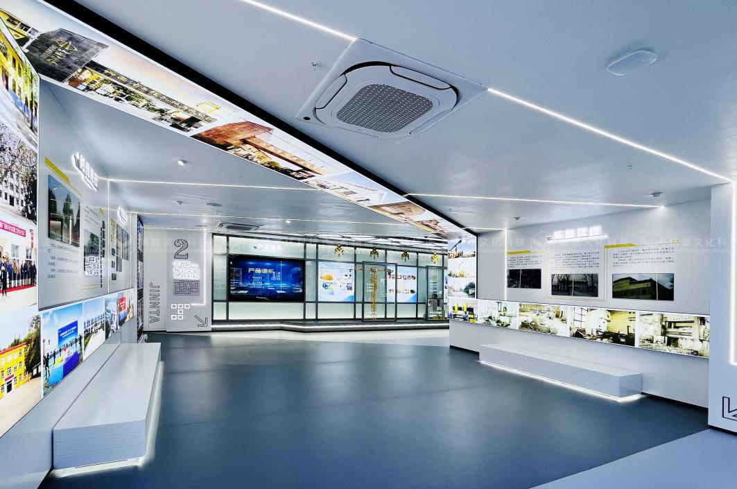 機械制造企業(yè)展廳裝修效果圖