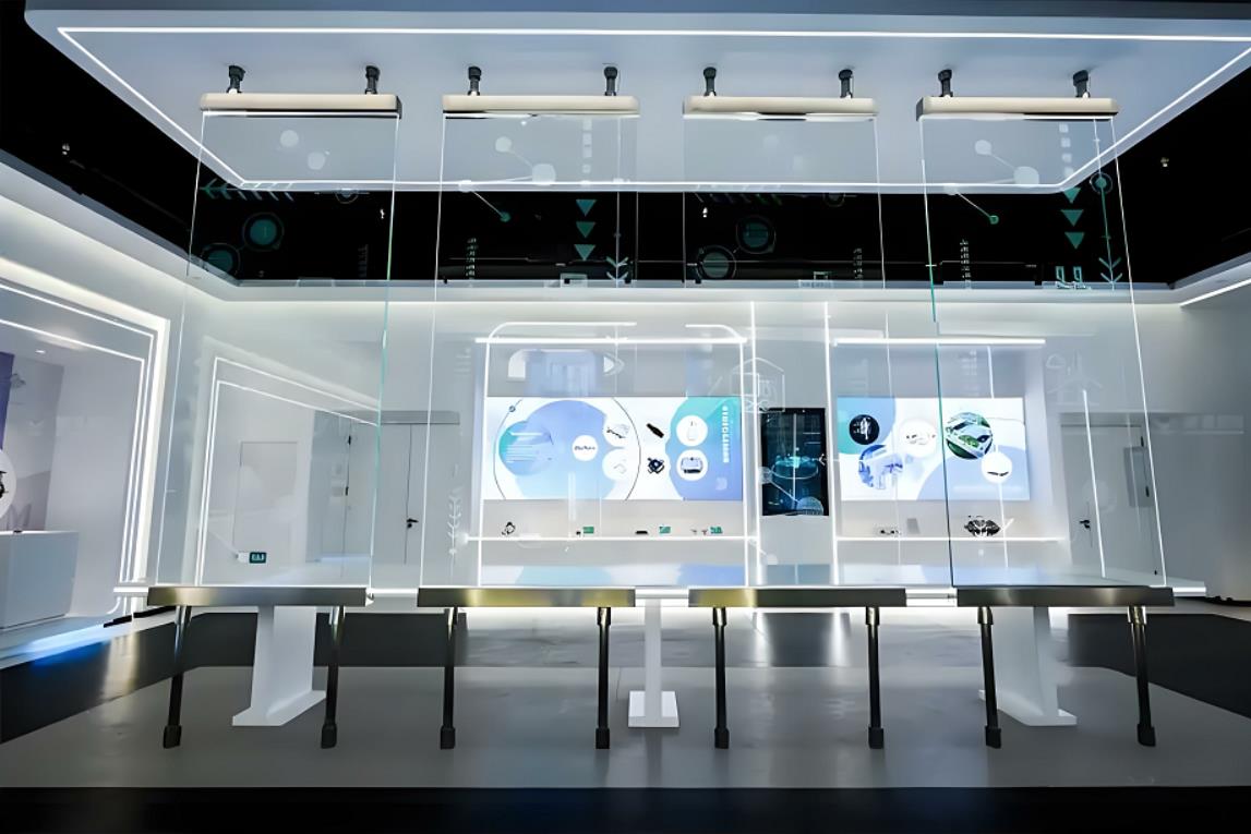 氫能源產(chǎn)業(yè)展廳裝修效果圖