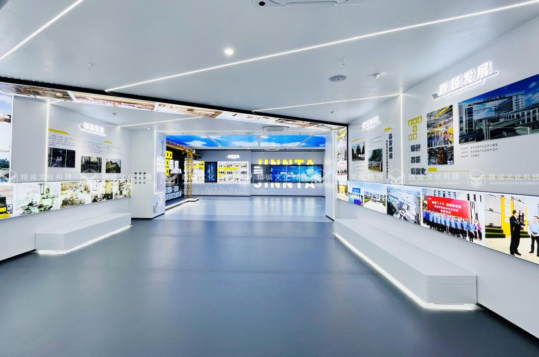 機械制造企業(yè)展廳裝修效果圖