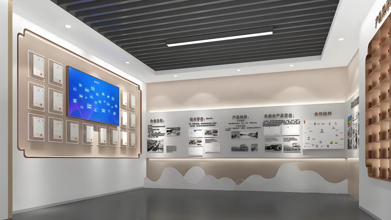 企業(yè)文化展廳裝修效果圖