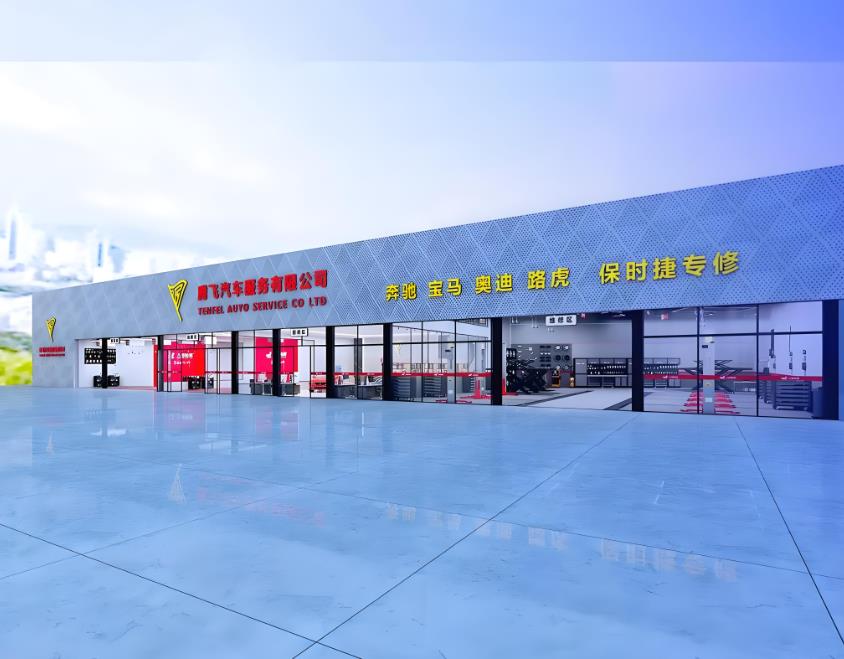 汽車修理廠外觀裝修設(shè)計(jì)