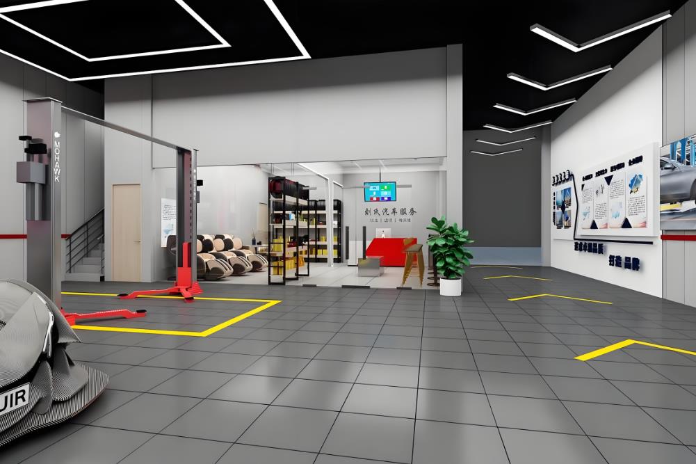 汽修店裝修店多少錢